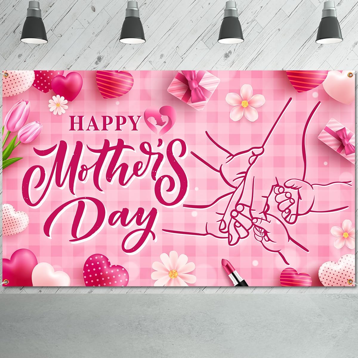 Happy Mother&#x27;s Day Backdrop Decorations