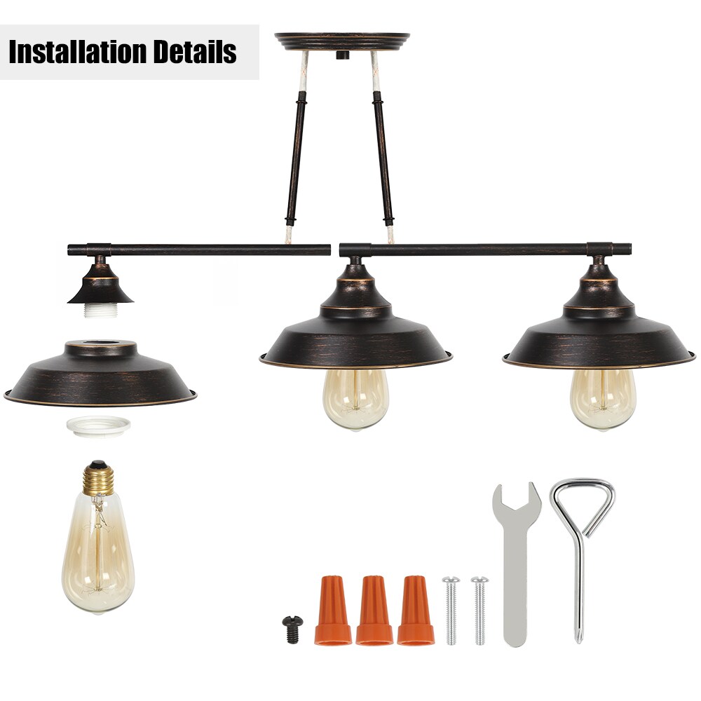 3-Light Oil Rubbed Bronze Bathroom Vanity Light Modern Adjustable Wall Fixture for Bathroom, Powder Room, or Dressing Area – Easy Installation, Anti-Rust Finish