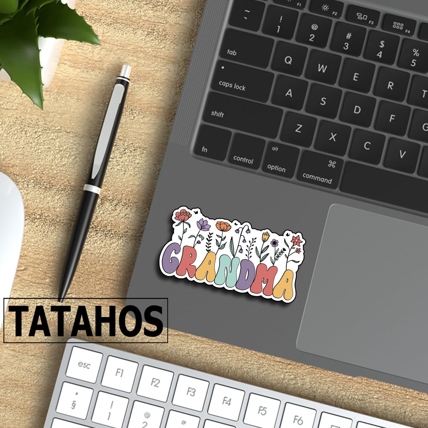 (3PCS) Grandma Sticker, Gifts for Mom, Mommy Birthday Sticker, Decor Books Laptop Phone Tumbler Waterproof Vinyl Water Bottle, Gifts Mother Day Christmas Thanksgiving Decals 3&#x22;x1.5&#x22; Inch