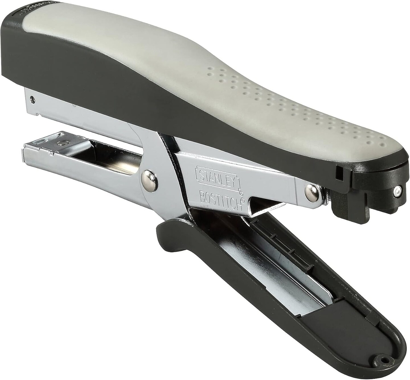 Office Standard 20 Sheet Plier, No-Jam Technology, EZ Squeeze Lever, Black/Gray (SSP-99)