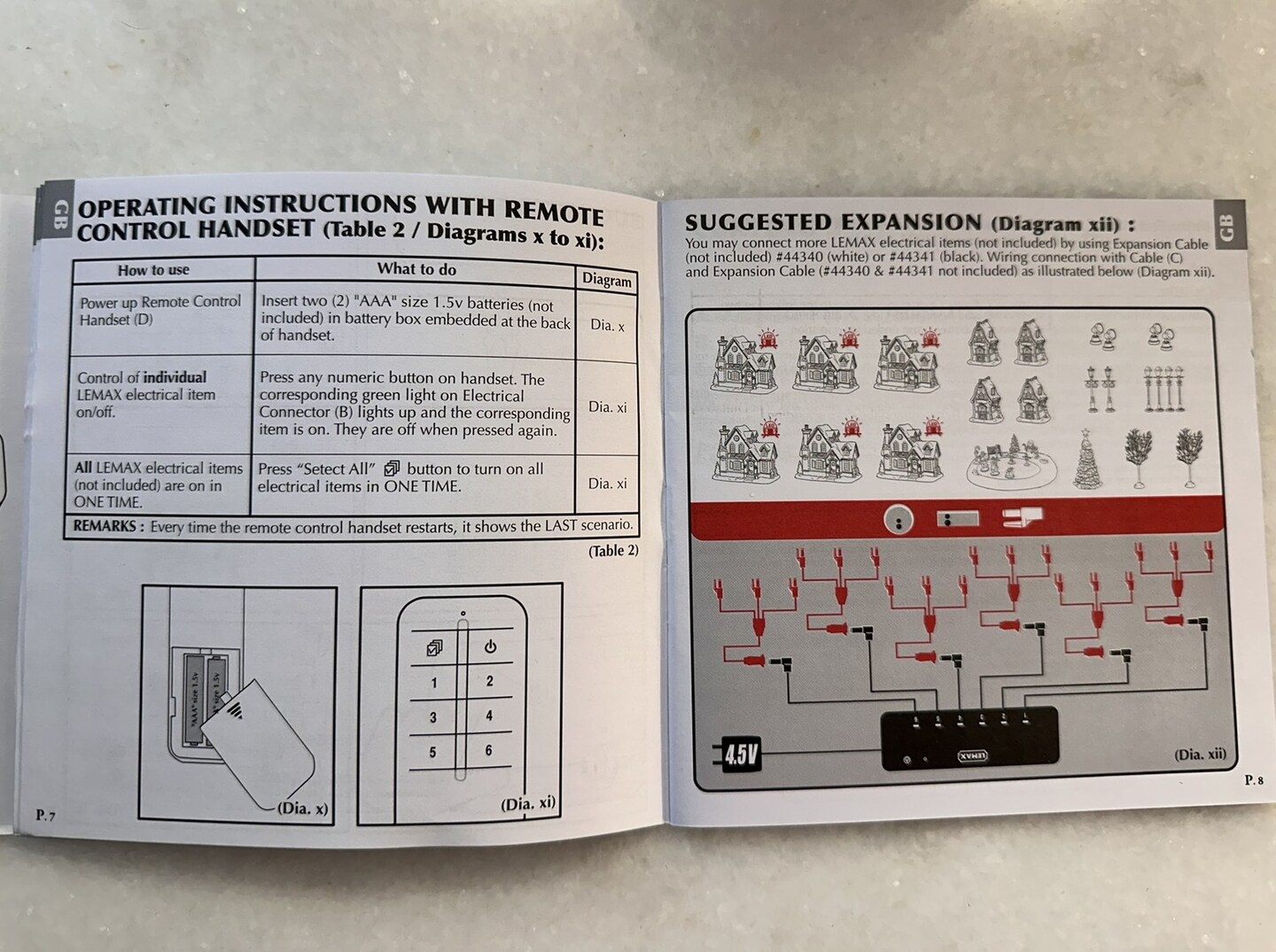 Lemax Remote Control Box
