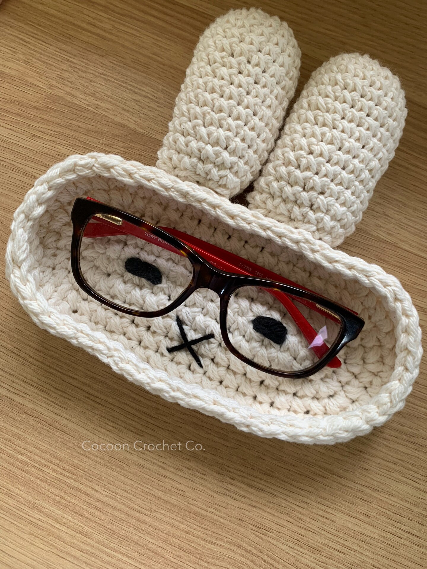 Miffy Crochet Glasses Holder, Miffy Decor, Cute Desk Decor