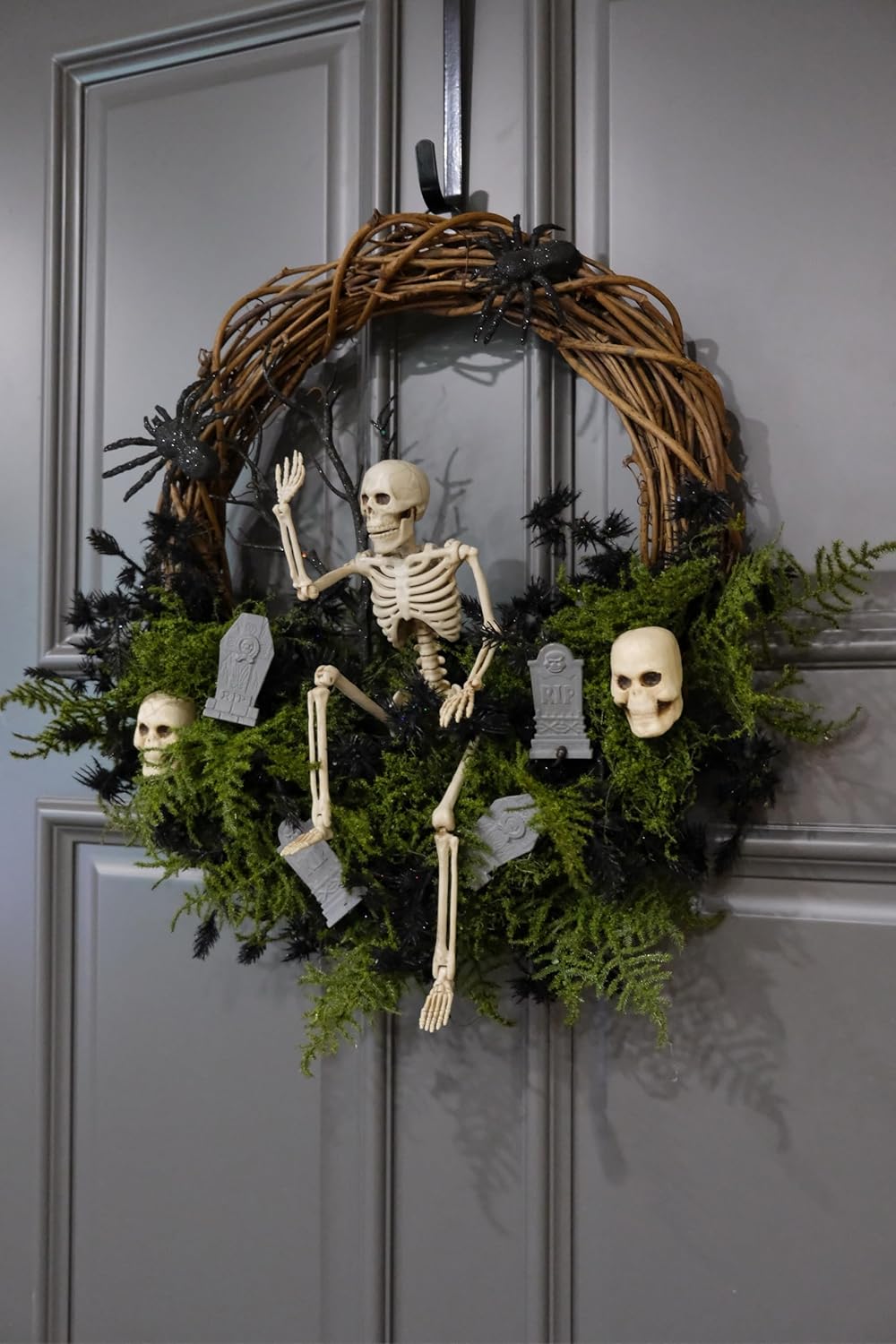 Halloween Wreath for Front Door 20 Inch