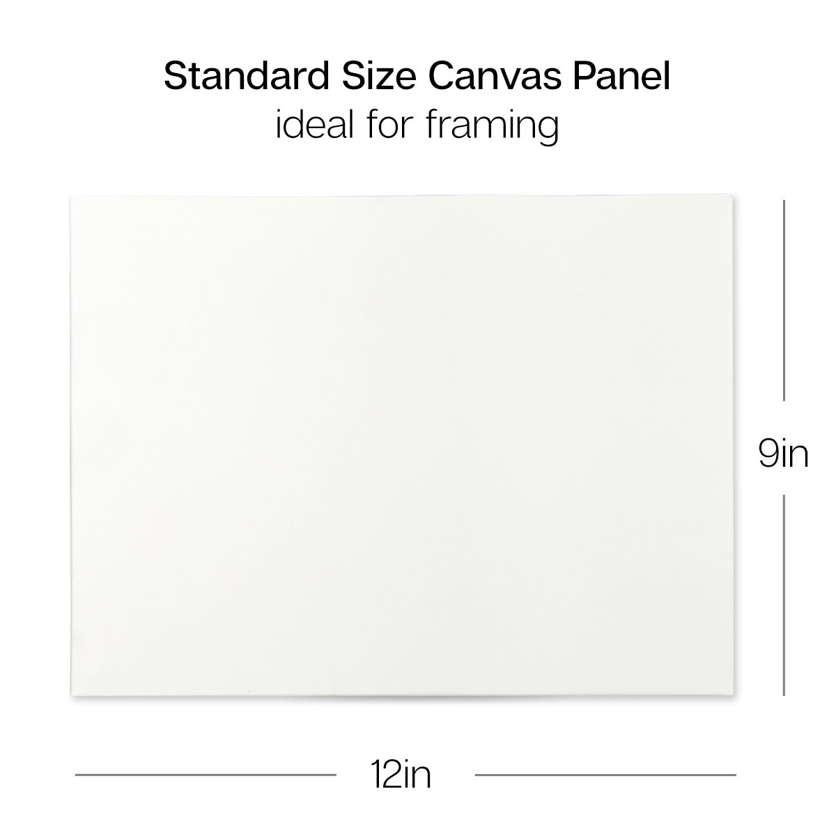 KINGART&#xAE; Canvas Panels 9&#x22; x 12&#x22;, 14-Pack