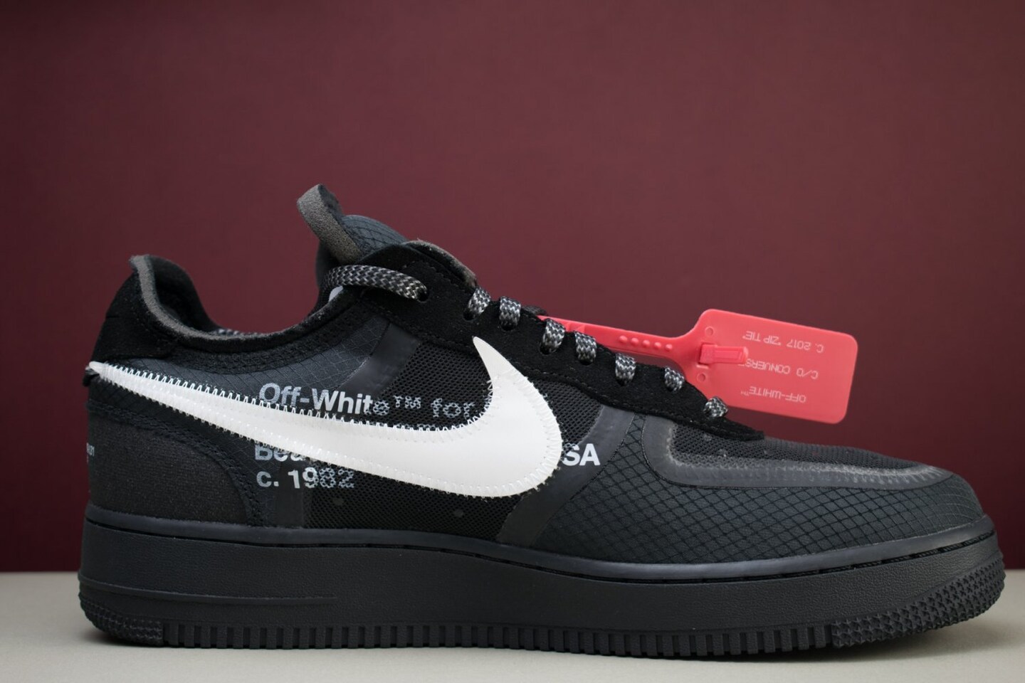 Nike Air Force 1 Low Off-White Black White | MakerPlace by Michaels