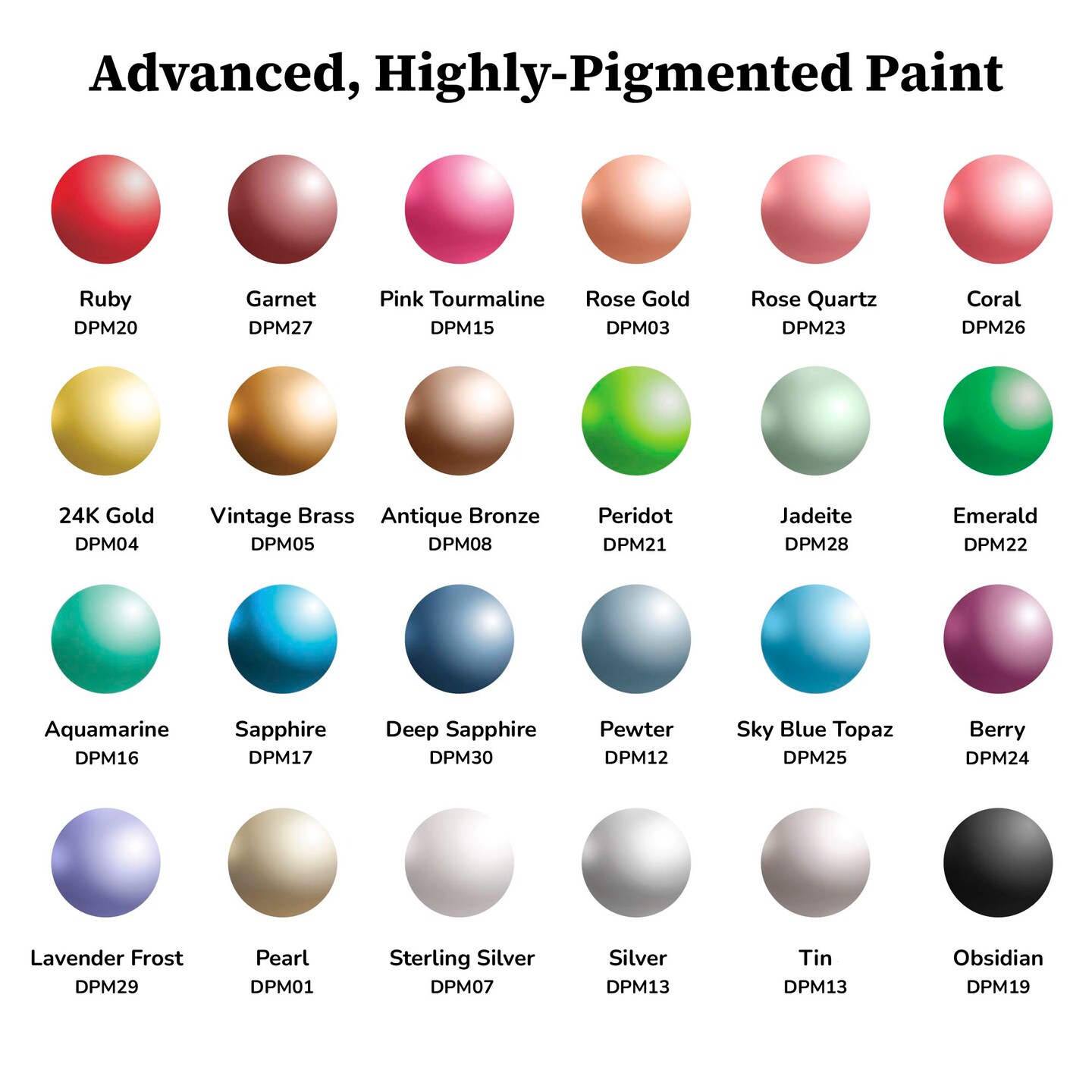 Extreme Sheen Metallic Paint Starter Set