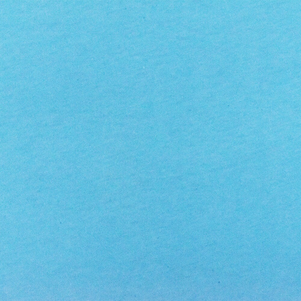 Blue Organic Cotton Stretch Spandex Solid Jersey Knit Fabric By the Yard