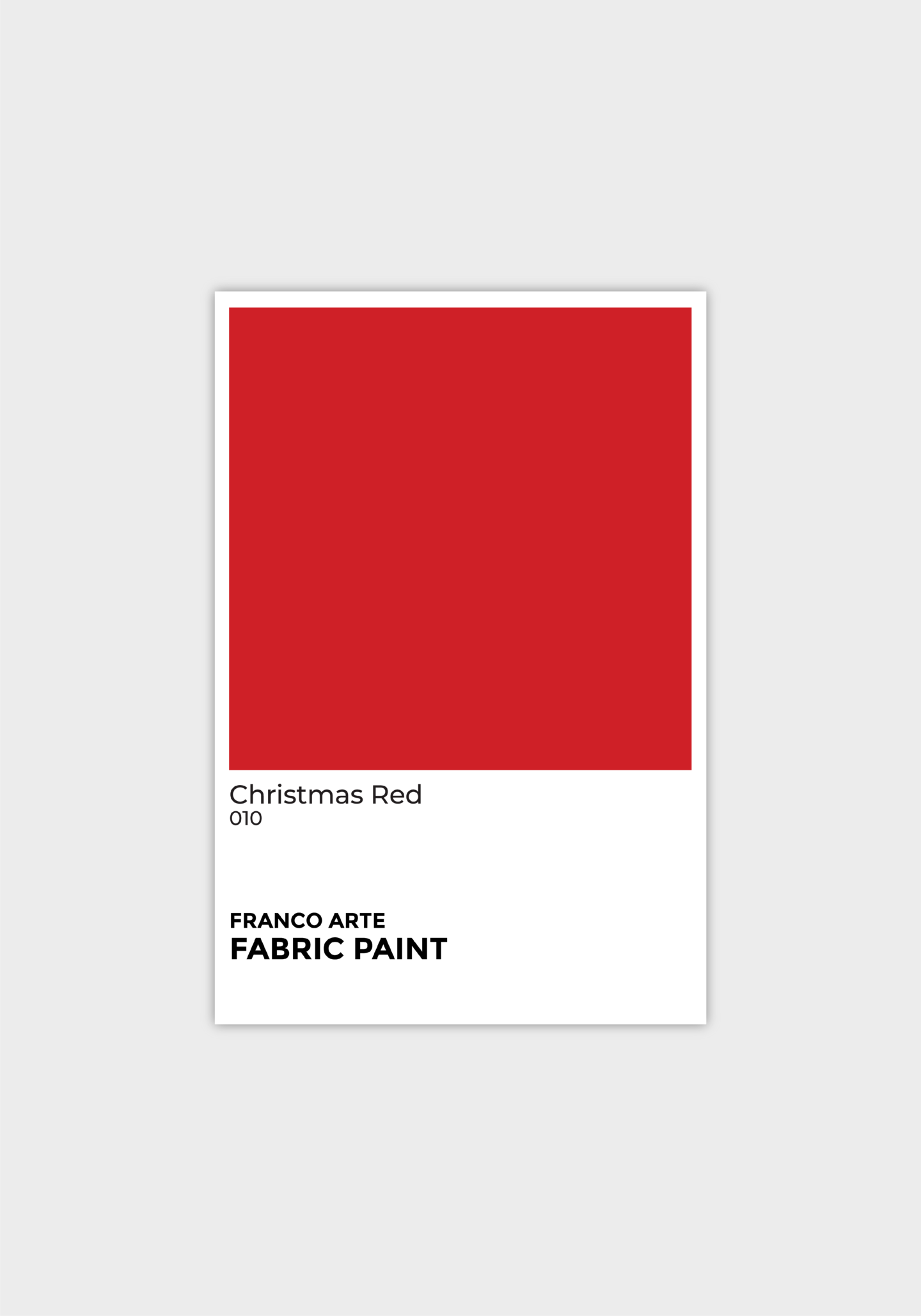 31010 Fabric Paint 1 U.S fl oz / Christmas Red