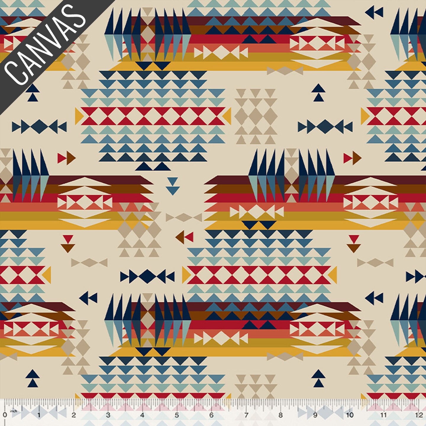 Mountain Pass Canvas in Tan (53734c-1) | Spirit Trail | Whistler Studios | Windham