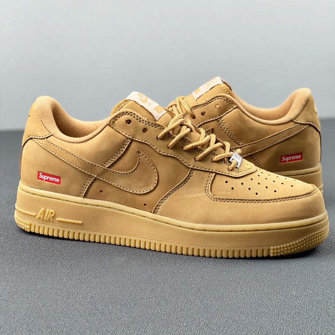 Nike Air Force 1 Low SP Supreme Wheat | MakerPlace by Michaels Nike Air Force 1 Low SP Supreme Wheat | MakerPlace by Michaels