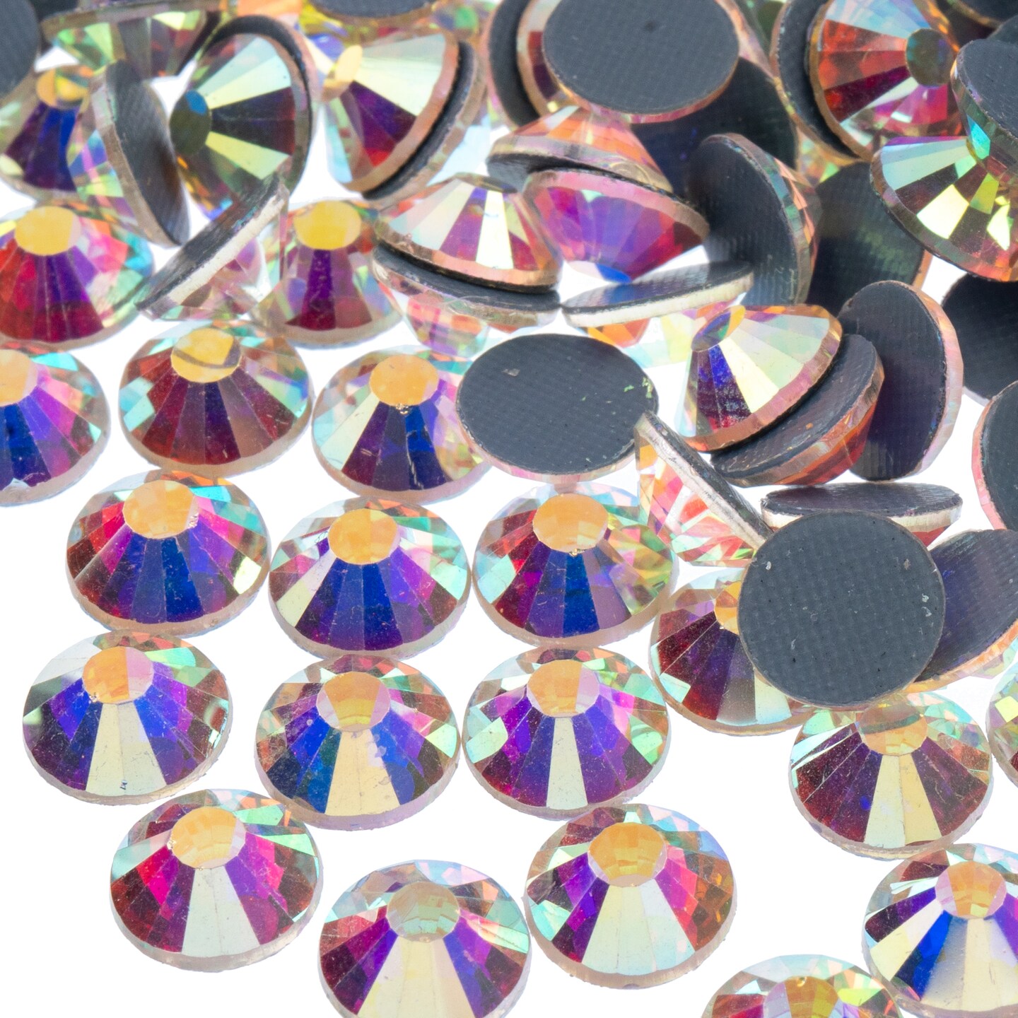 Crystal Lane DIY SS34 (7mm) Hot-fix Glass Flat Backs Rhinestones, 144pcs