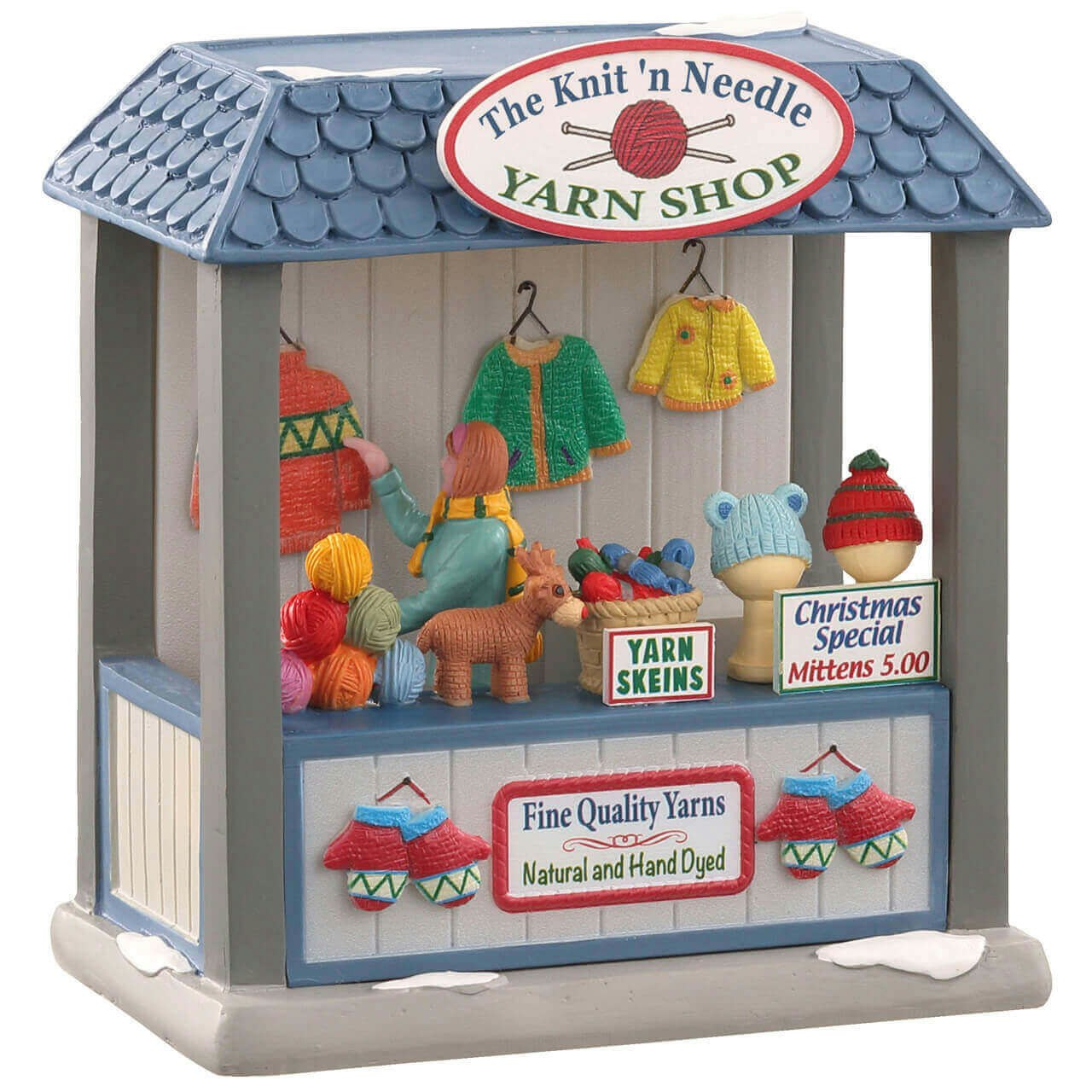 Lemax The Knit &#x27;N Needle Yarn Shop