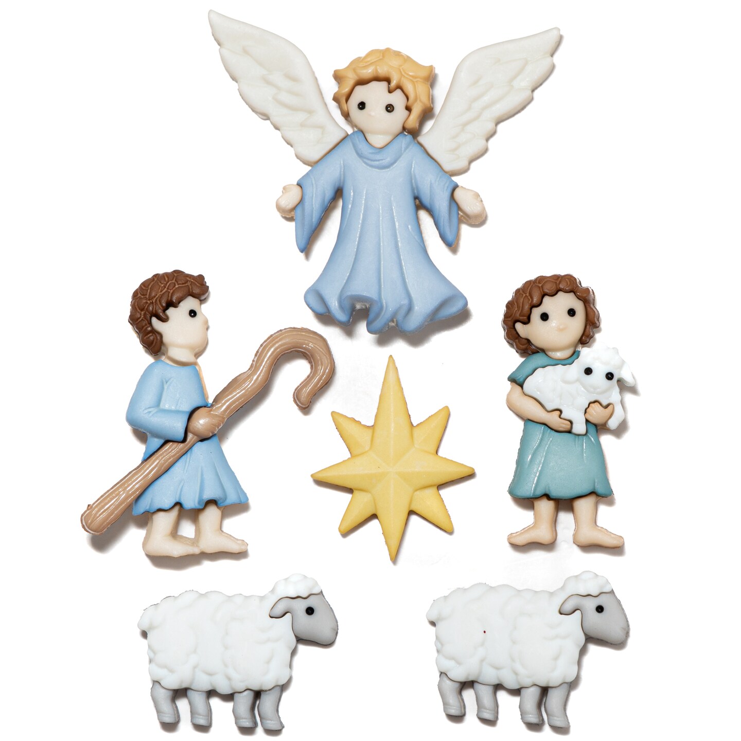 white christmas dresses Dress It Up Buttons main image 1