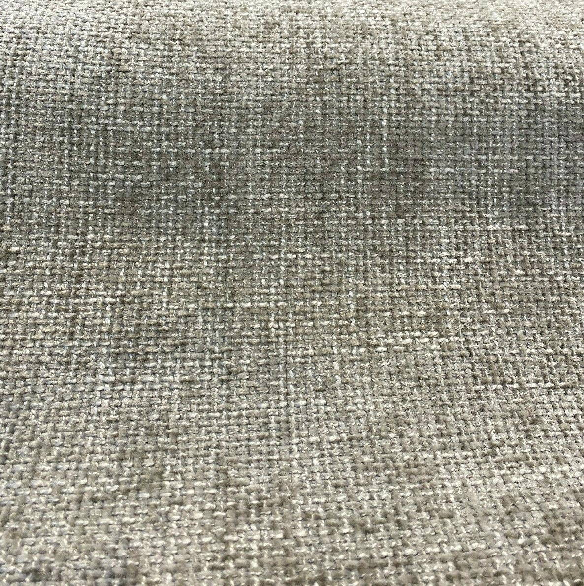 1 Yard Mont Clair Beige Clay Taupe Tweed Chenille Upholstery Fabric 56 Inch Width 100% Polyester