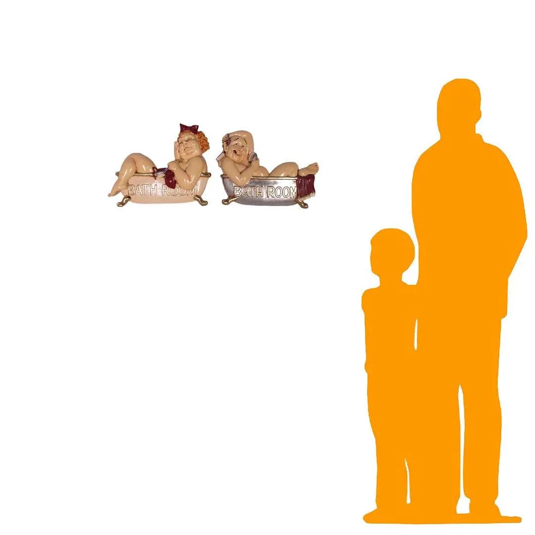 Bathroom Wall Decor Tub Sign Set