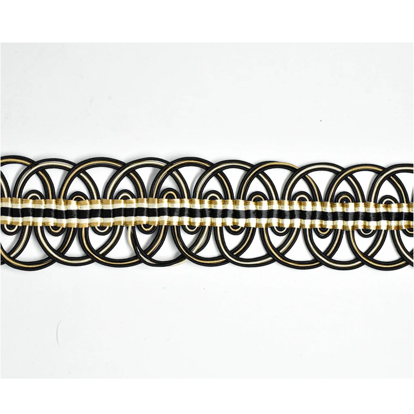 1 Yard Wavy Loop Braided Gimp Trim Decorative Sewing Embellishment 36 Inch Width