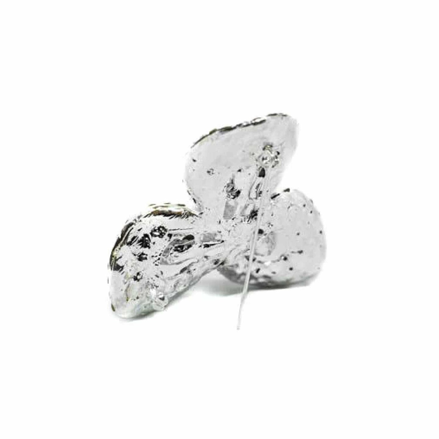 Lily Flower Rhinestone Brooch Pin For Bridal Clothing DIY Crafts 2 Inch