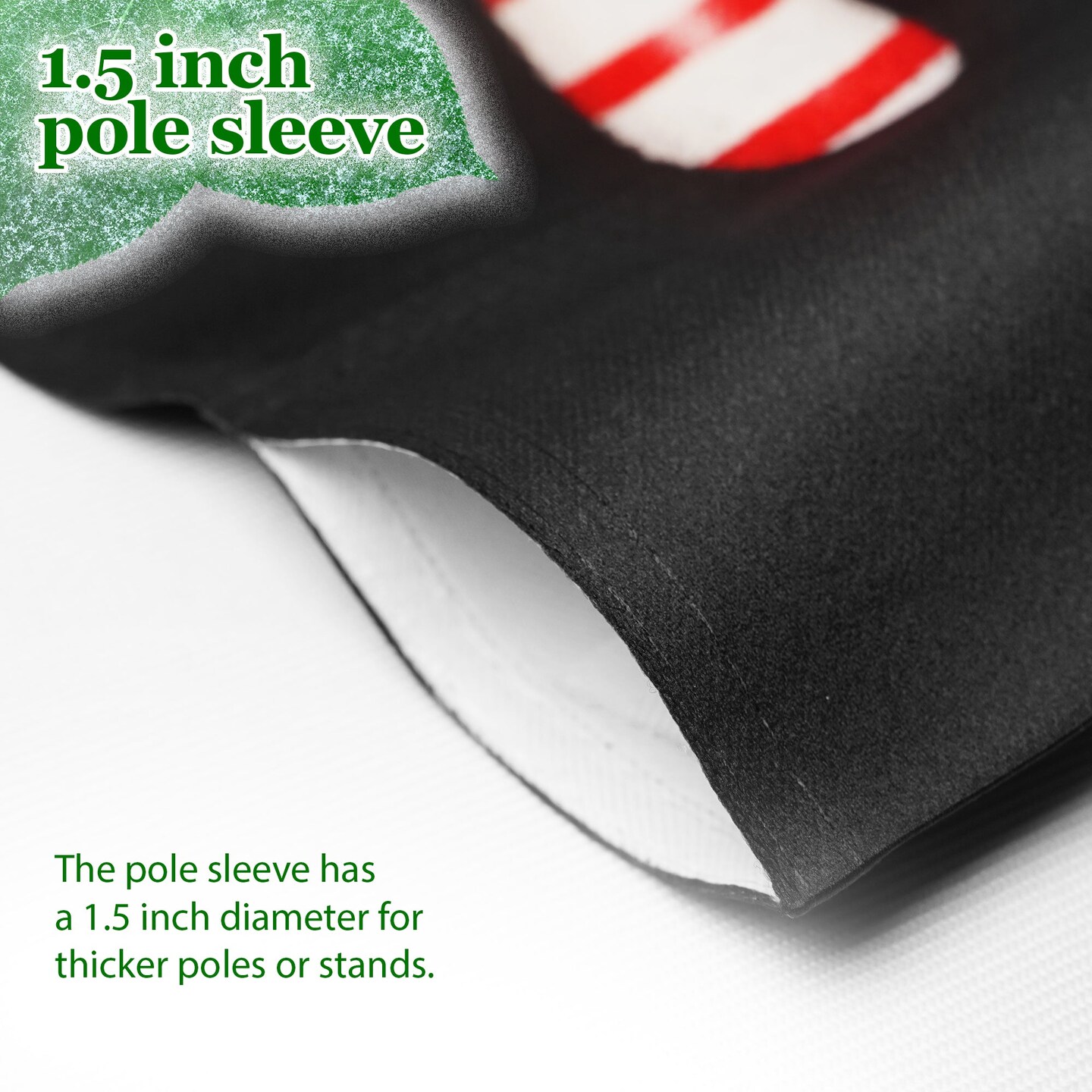 G128 House Flag Joyful Santa | 28x40 Inch | Printed Blockout Polyester - Christmas Decoration