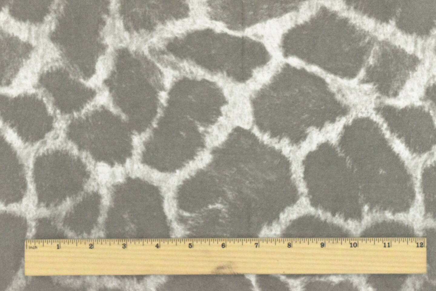 Oyster Gray-Multi Giraffe Printed Cotton Twill Woven Fabric By the Yard