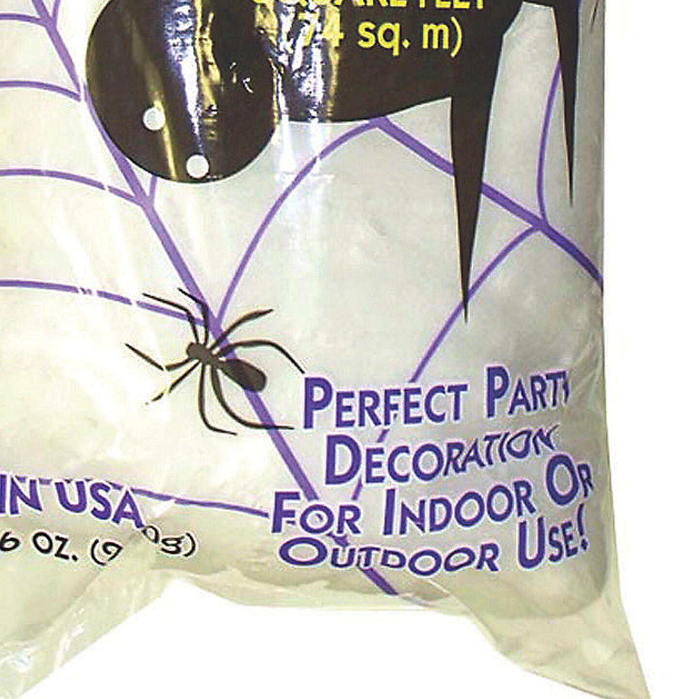 Decorative Spider Web for Halloween Perfect