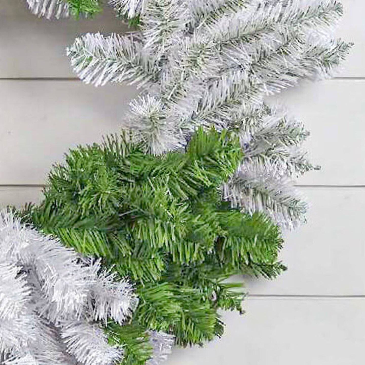 30” Caprico Green & White Wreath Large Decorative Wreath for Front Door & Year-Round Home Decor