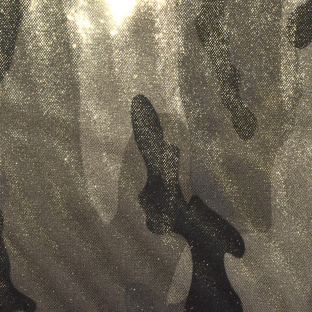 Gold-Multi Famous Maker Camouflage Printed Stretch Tricot Swimwear Fabric By the Yard