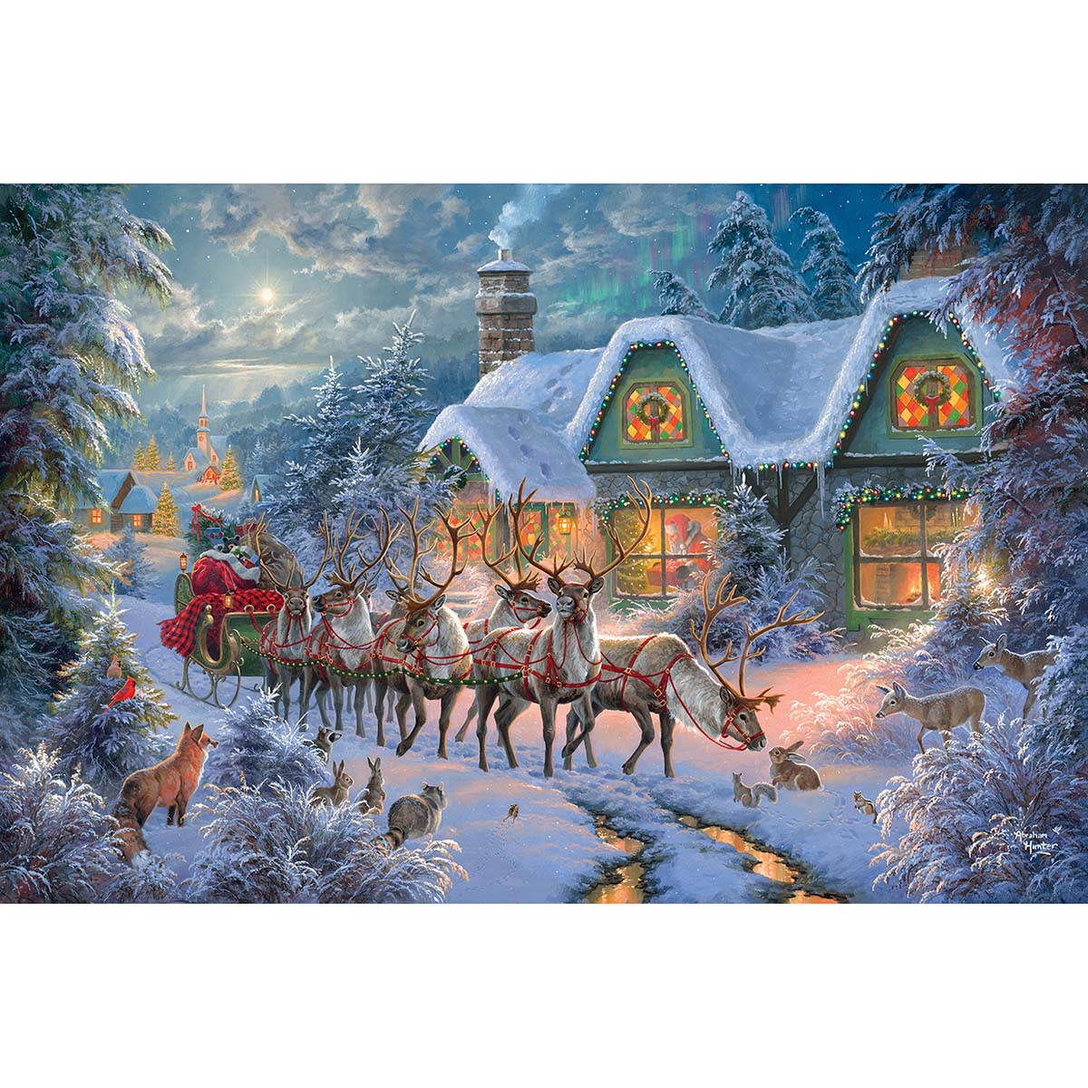 Diamond Art Club Christmas Magic Diamond Painting | Michaels