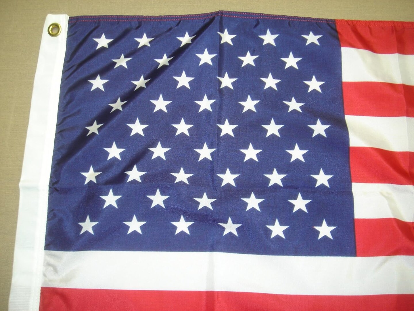 Nylon American Flag, 16 x 24 Inch (Model 2500) 100% MADE in USA