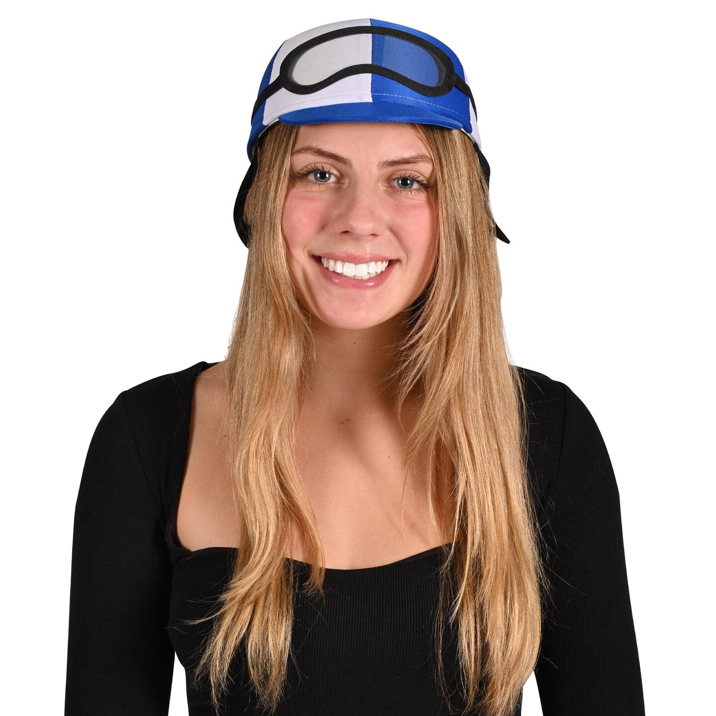 6 Pack Beistle Jockey Costume Helmet blue