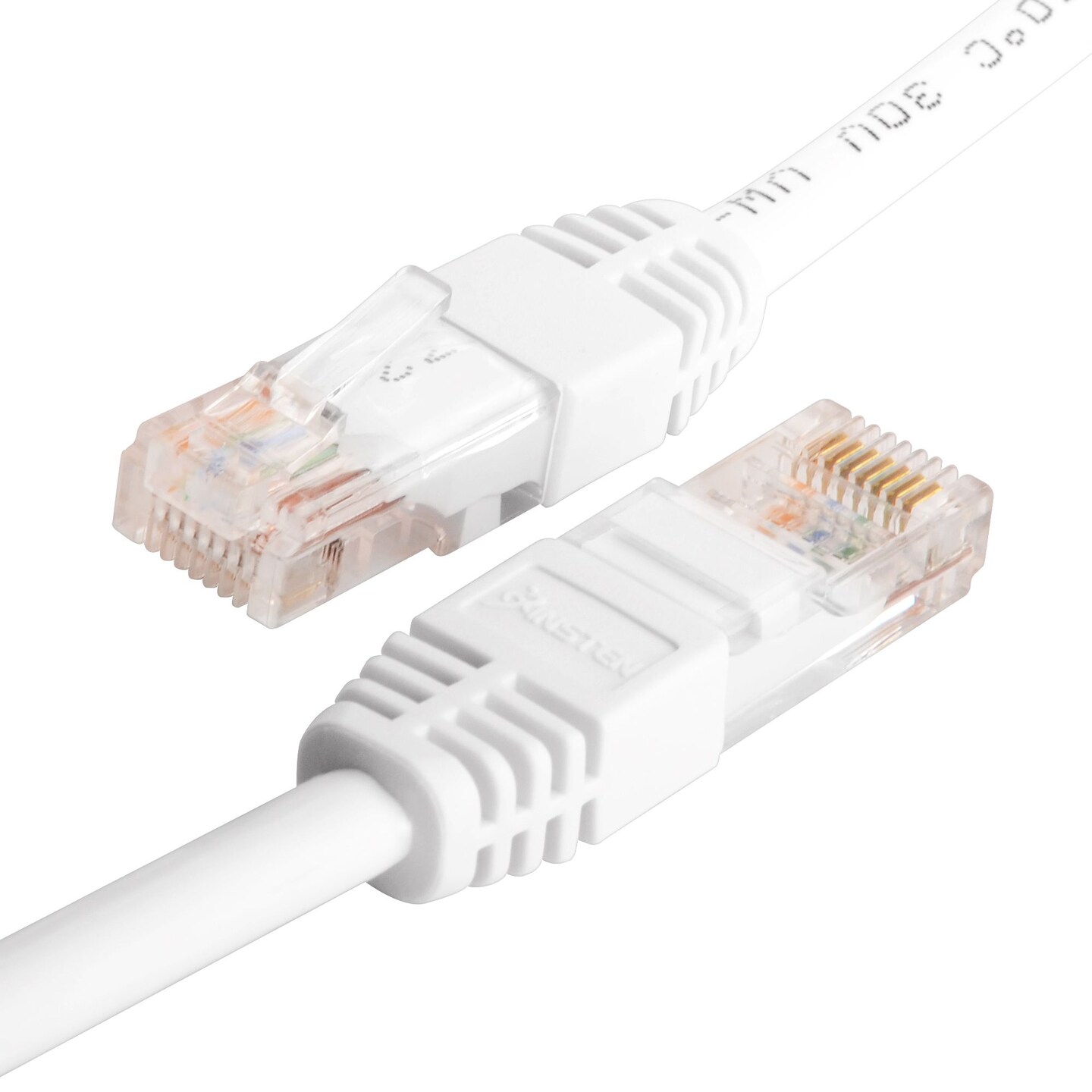 Insten 25&#x27; Cat5e Cat-5e Ethernet Lan Network Patch Cable 25Ft White