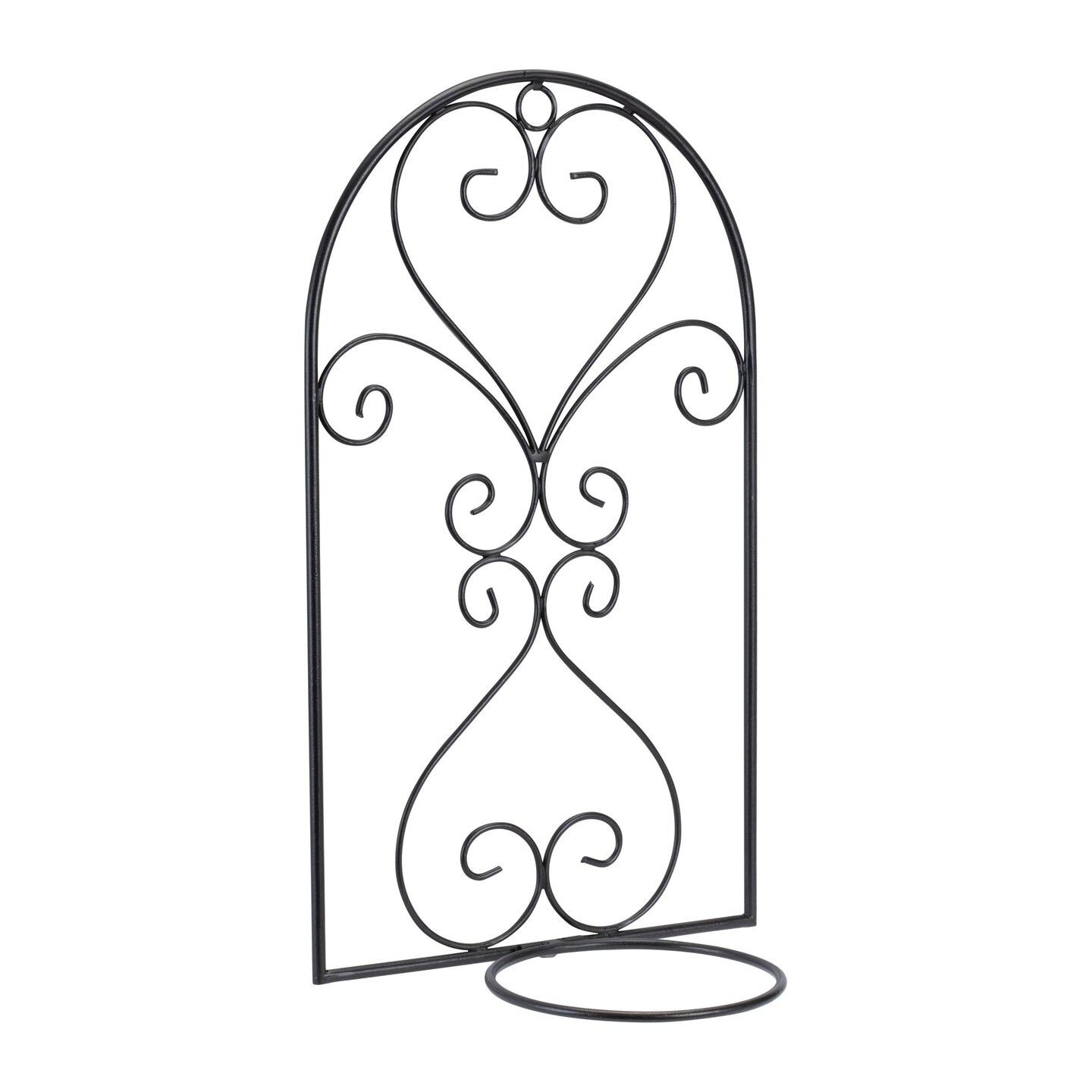 Melrose Trellis Arch Outdoor Wall Pot Holder - 17.25