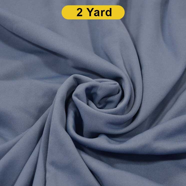 Scuba Double Knit Fabric Wrinkle Free Polyester Stretch Material 60” Wide for Apparel & Events