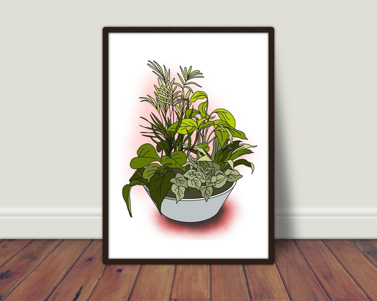 Pothos Plant Art Print, House Plant Illustration, Indoor Garden Plant Art,  Fern Plant Drawing Wall Decor, 8x10 Botanical Wall Art, Plant Mom |  MakerPlace by Michaels