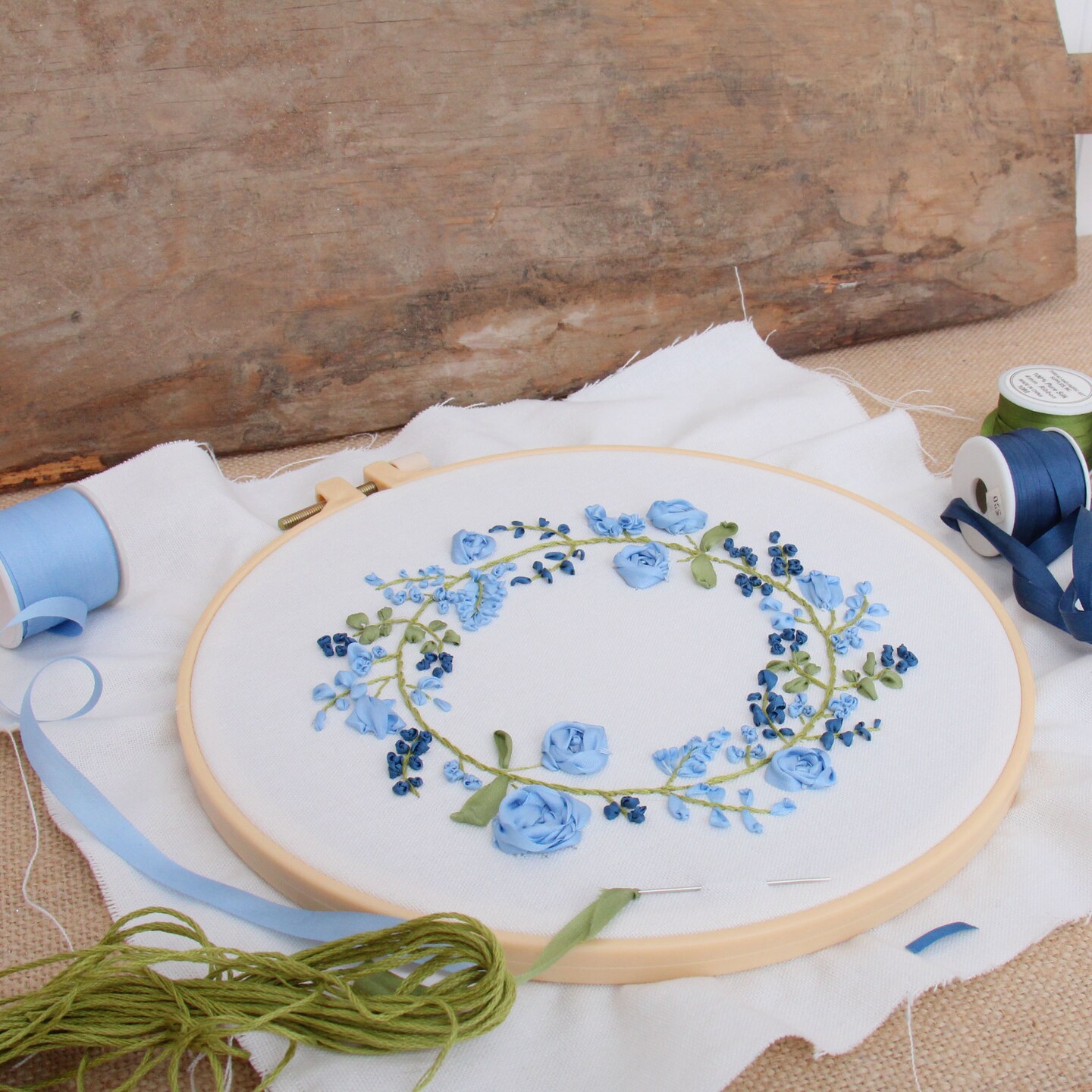 Threadart 100% Pure Silk Ribbon - 3 Widths 2MM, 4MM, 7MM - 50 Colors Available