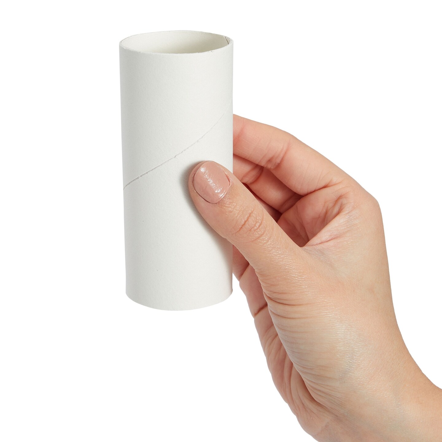 24 Pack Toilet Paper Rolls For Crafts, Empty White Cardboard Tubes for Classroom, DIY Projects (1.6 x 4 In)