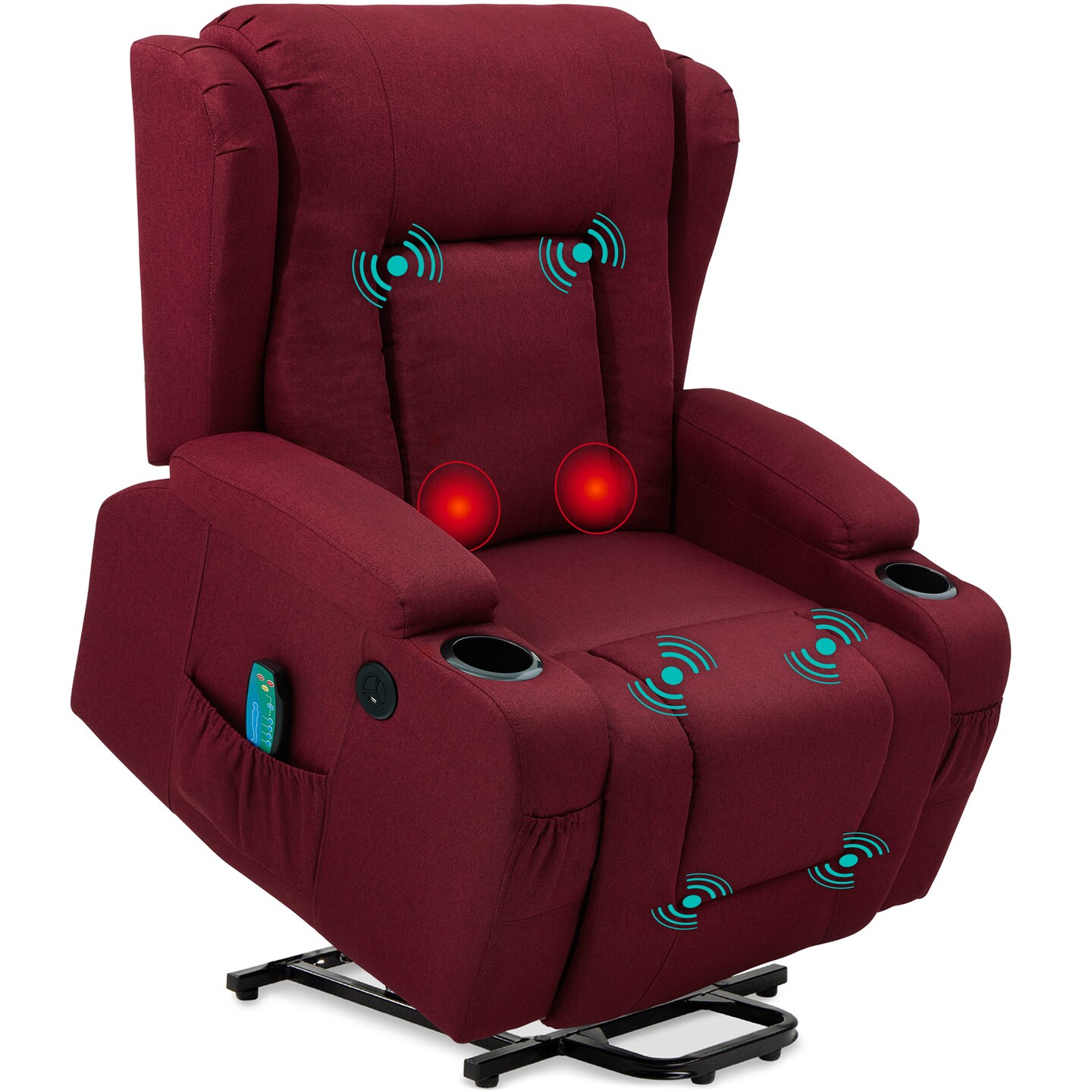 Power Recliner Best Heat And Massage Recliner Best Choice Products