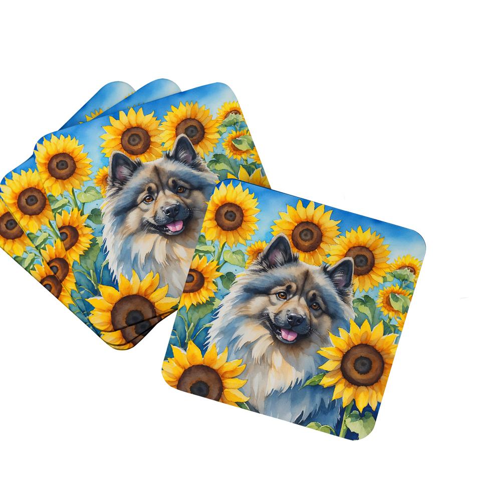 Edge Collections - Multicolor - Exotic Beach Car Coasters Set for Vehicles