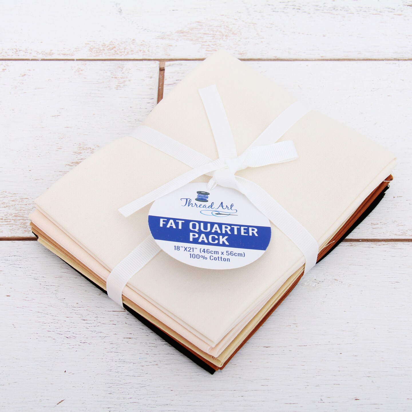 Threadart Fat Quarters Fabric Bundles -100% Cotton - 100% Cotton Sewing and Quilting Fabric - Full Size Fat Quarters 18"x21"