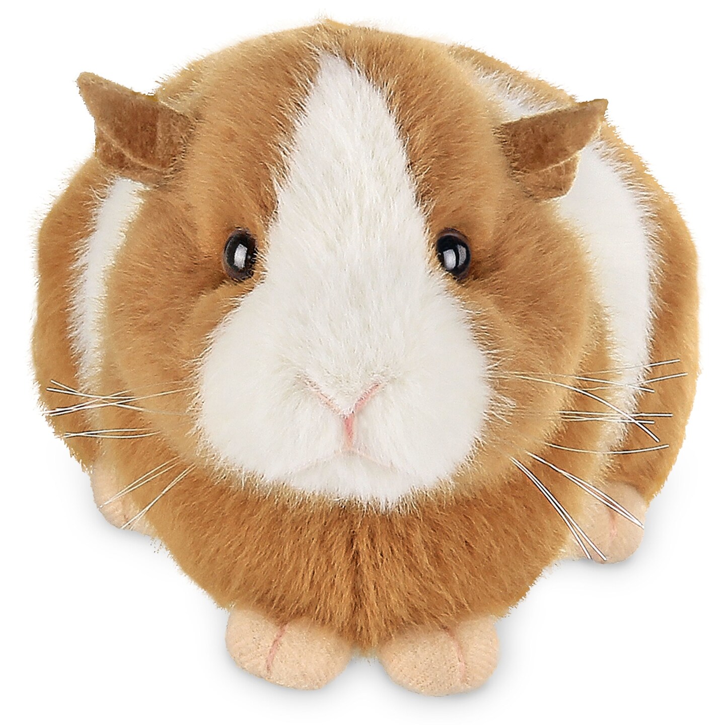 Bearington Ginny Plush Guinea Pig Stuffed Animal, 8 inch Hamster or Gerbil Toy, For Ages 3-14