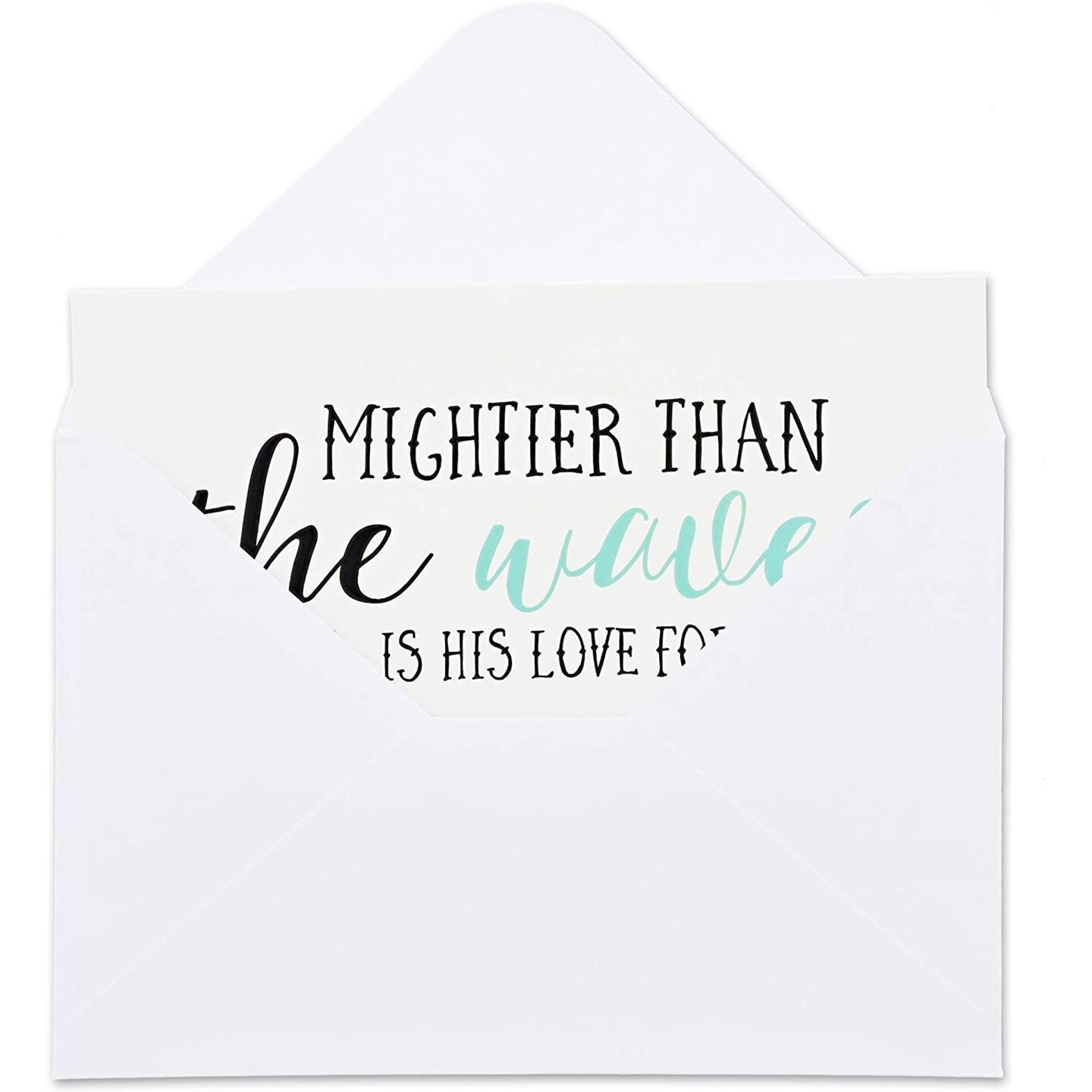 Best Paper Greetings 48 Pack Christian Greeting Cards with Envelopes, Inspirational Note Card with Scripture Bible Verses for Encouragement, Motivation, Confirmation Bulk (4x6 In)