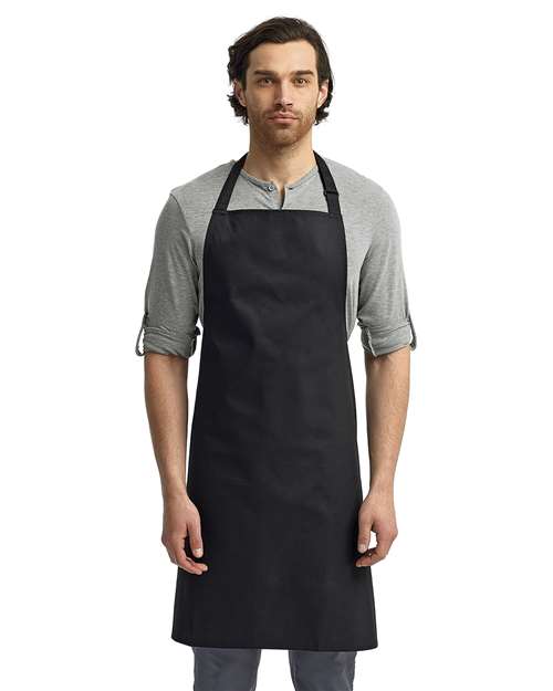 Artisan Collection by Reprime® Recycled Bib Apron Adjustable Neck Strap Durable Eco Friendly