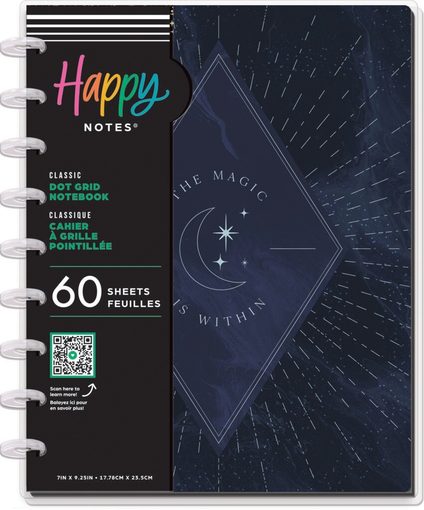 Happy Planner Classic Disc Bound Notebook-Starcrossed