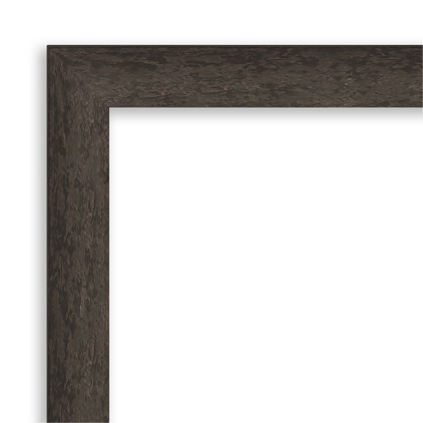 Dappled Narrow Wood Framed Magnetic Board