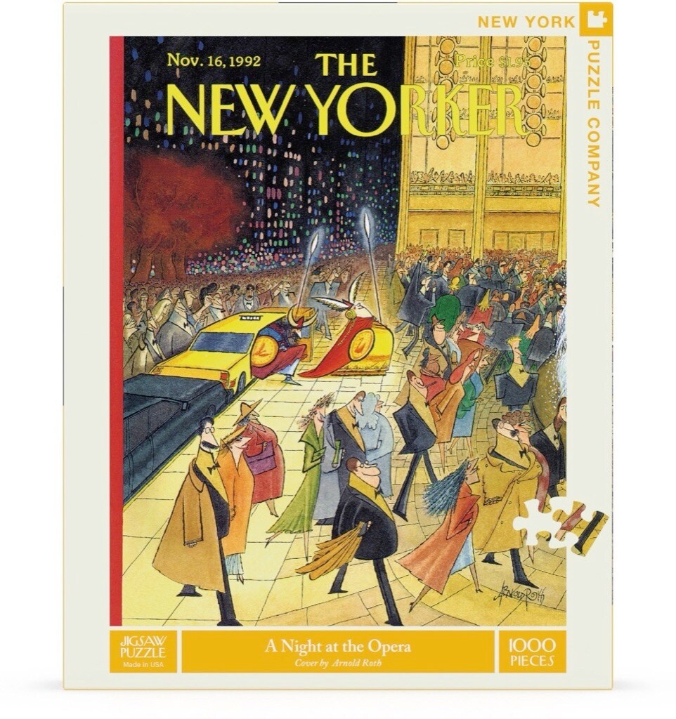 New York Puzzle Company A Night at the Opera 1000 Piece Piece Jigsaw ...