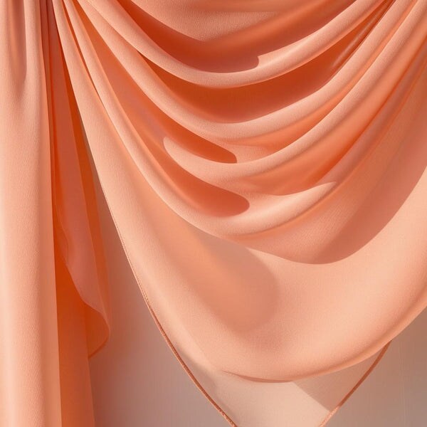 1 Yard Flowing Chiffon Fabric for Apparel &#x26; Elegant Draping 58/60&#x22; Width