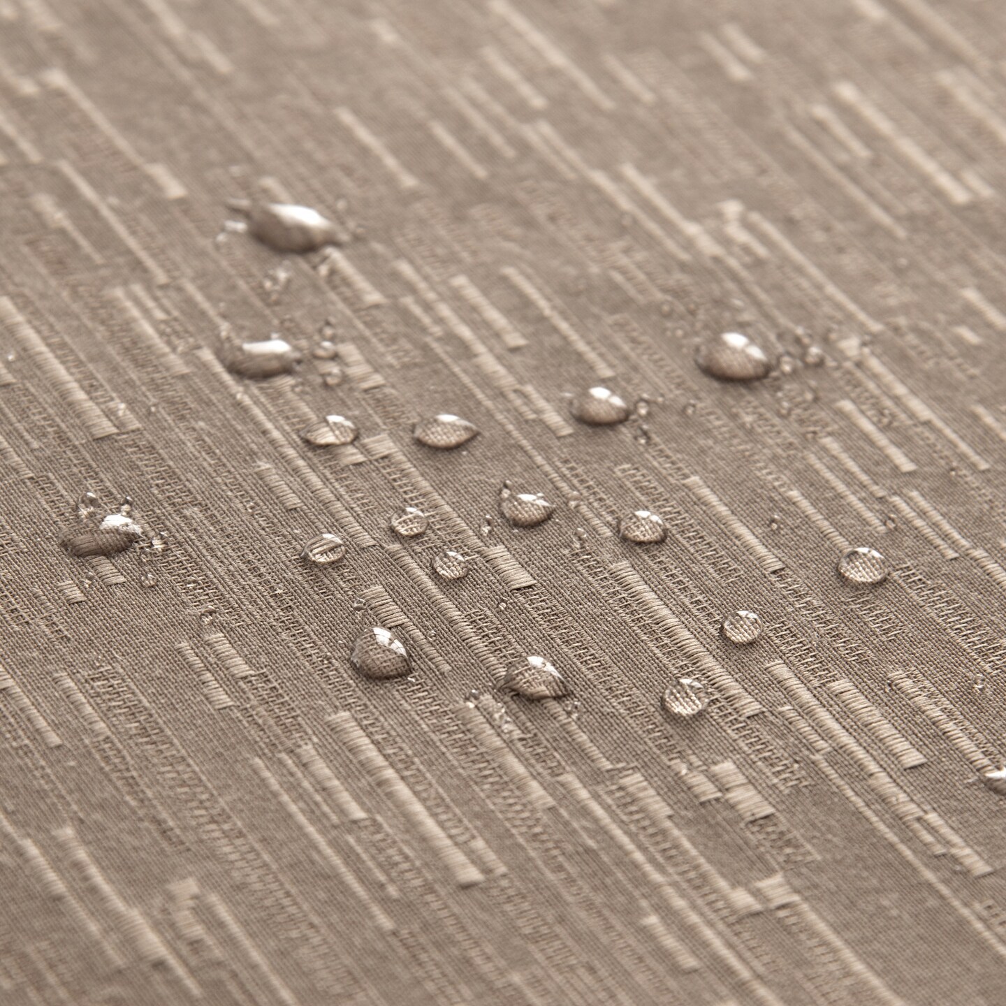 Threadmade Home Continental Solid Texture Water Resistant Tablecloth, Taupe - 60"W x 144"L