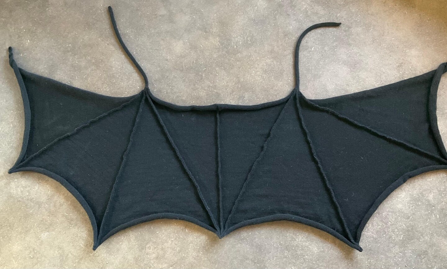 bat wing shawl