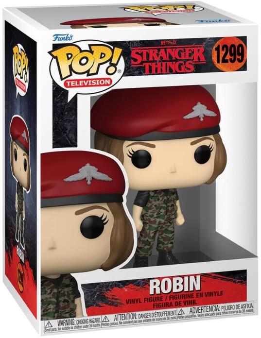 FUNKO POP! TELEVISION: Stranger Things Season 4 - Robin in Hunter Outfit  [COLLECTABLES] Vinyl Figure
