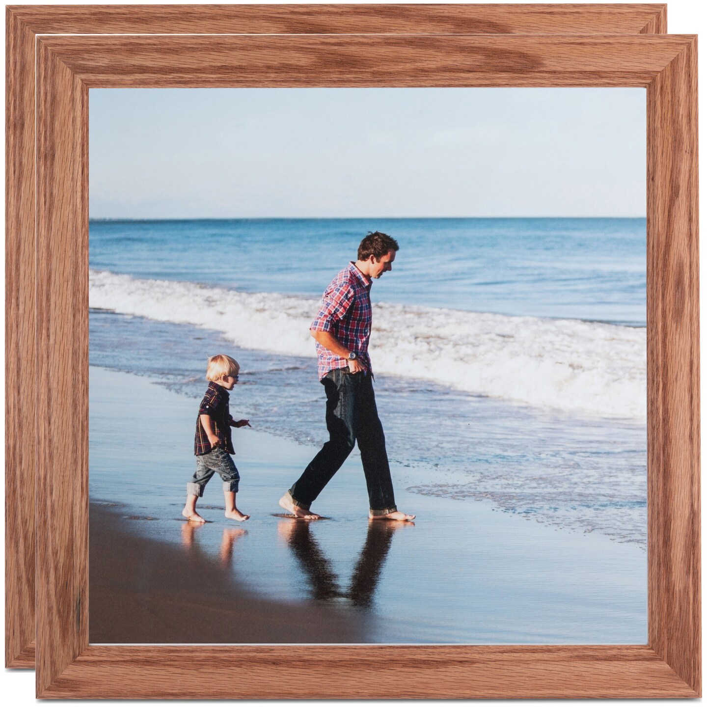 ArtToFrames 11x17 Inch Traditional Picture Frame, Multi Pack, Comes with Regular Glass (WOMPack-8-11x17)
