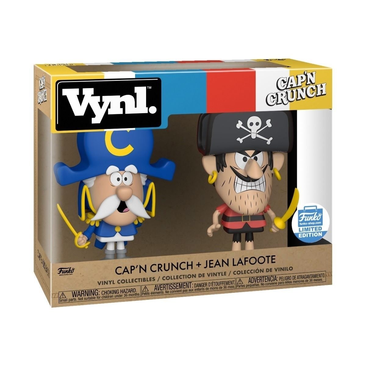 Funko Vynl - Ad Icons - Capn Crunch - Capn Crunch And Jean Lafoote - 2 Pack -